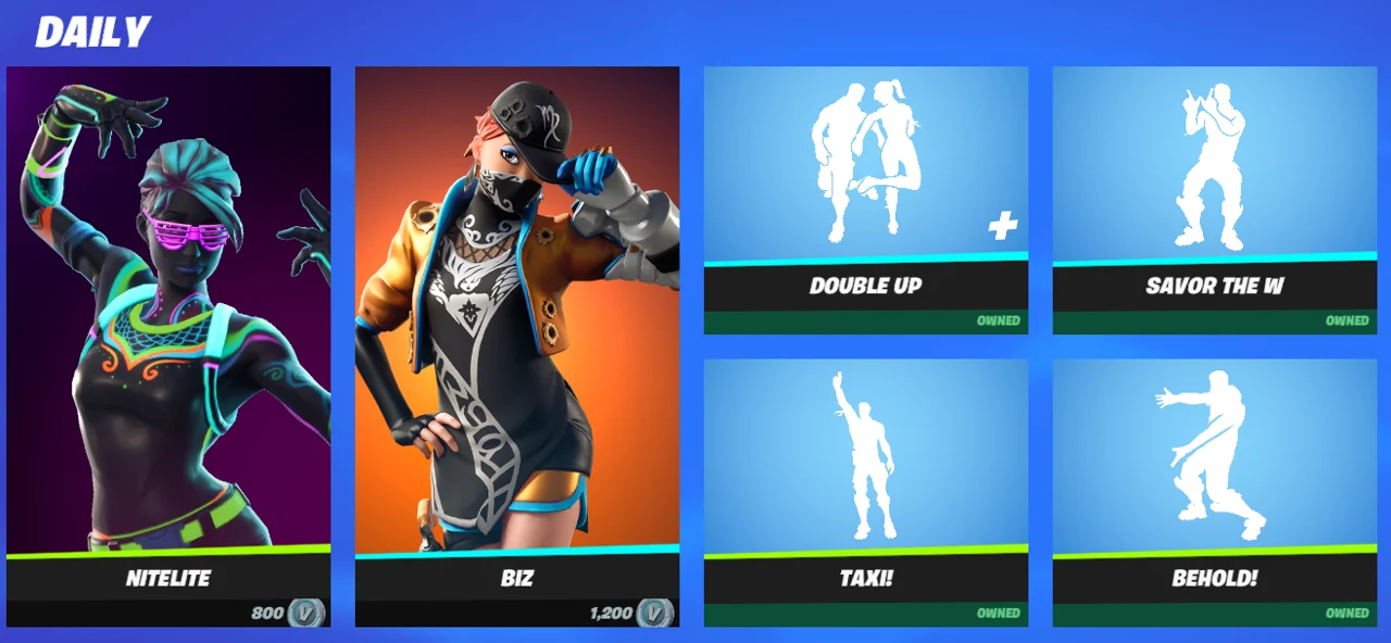 Fortnite Item Shop