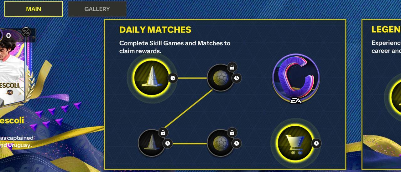 daily challenges fc mobile