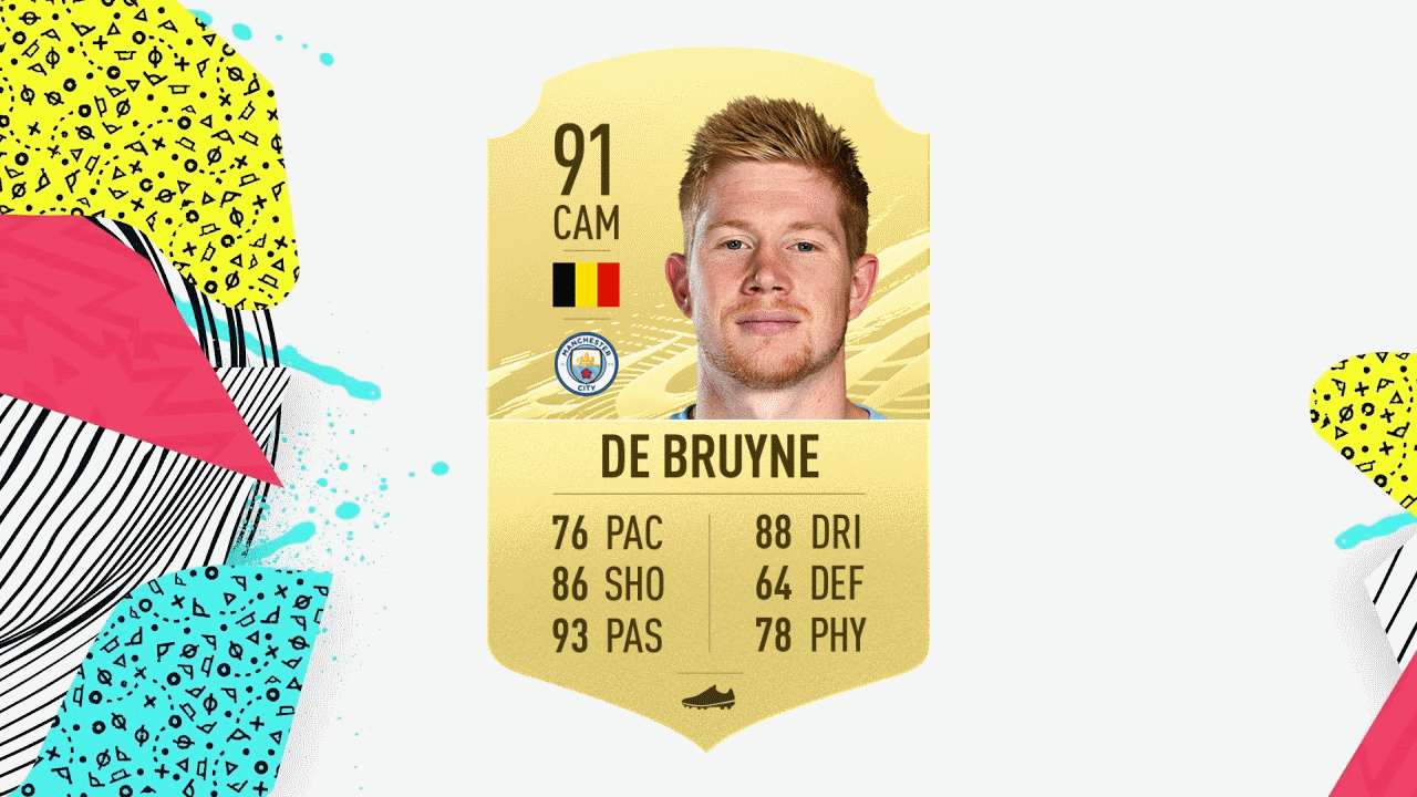 De bruyne fifa 21 card