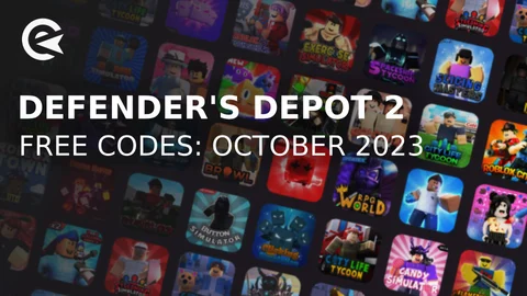 Defenders depot 2 codes october 2023