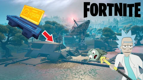 Destroy computer equipment fortnite season 7