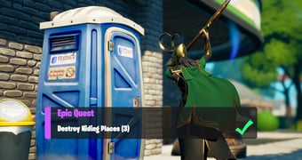 Destroy hiding places fortnite season 7