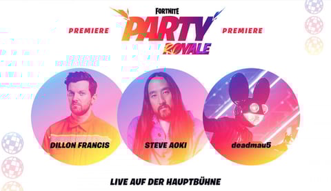 Dillonfrancis steveaoki deadmau5 fortnite