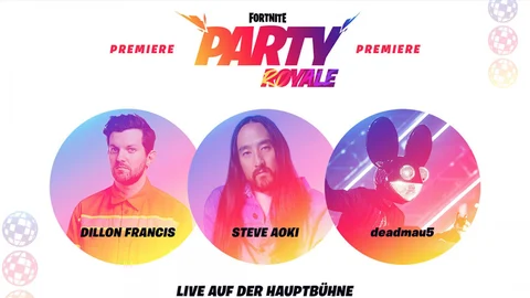 Dillonfrancis steveaoki deadmau5 fortnite