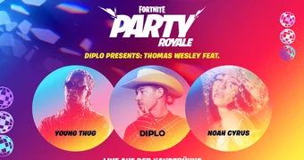 Diplo party royale