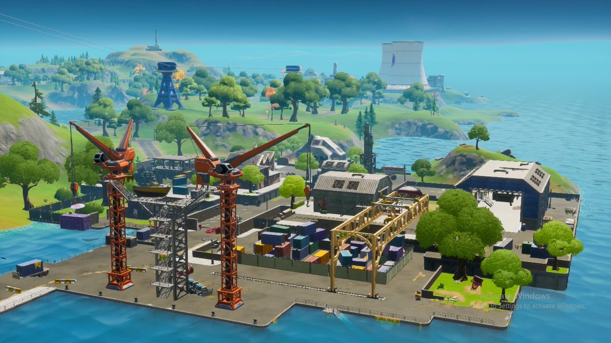 Dirty docks fortnite landing spots