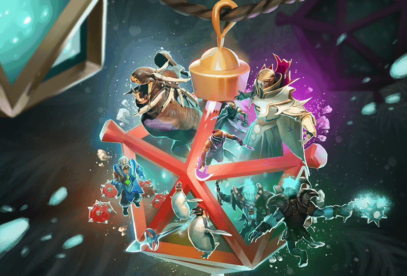 Dota 2 frostivus skins treasure
