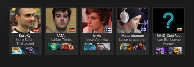 Dota 2 kuroky 5jungz roster