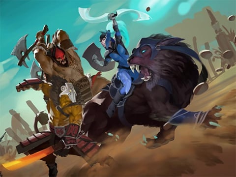 Dota 2 overthrow loading screen