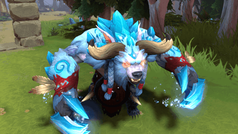 Dota 2 ursa hunter of the crystal drift