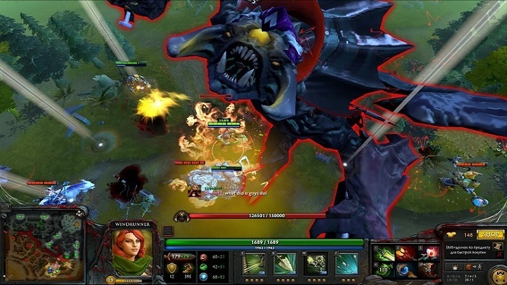 Dota screen
