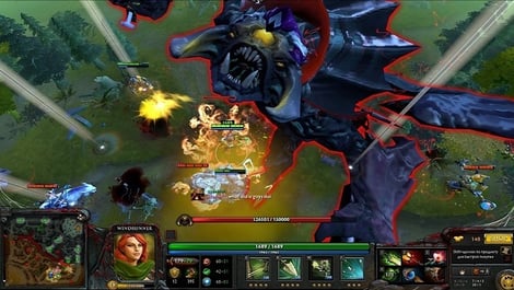 Dota screen