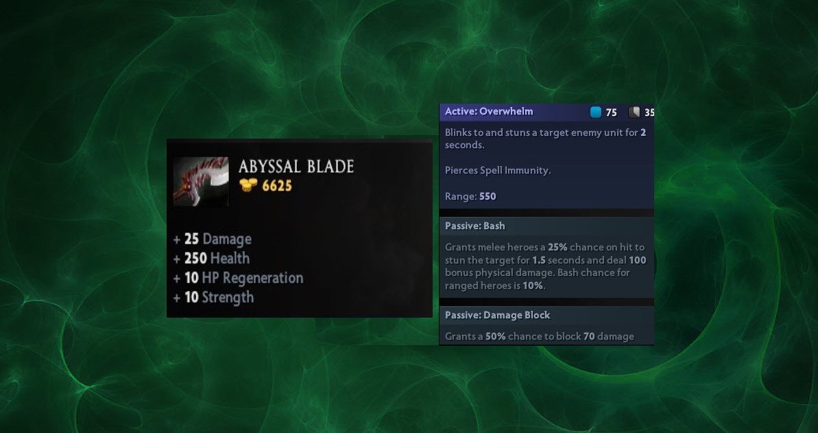 Dota2 abyssalblade item
