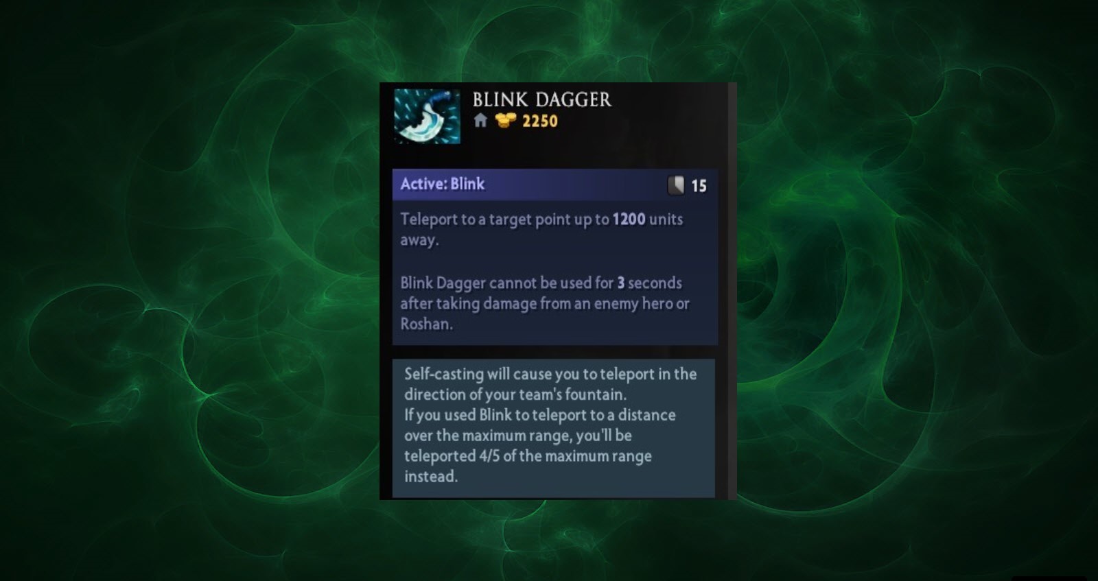 Dota2 blink item