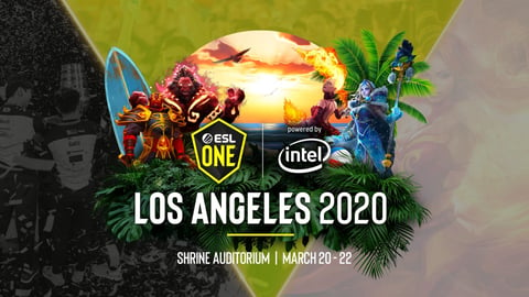 Dota2 events 2019 2020 esl one los angeles