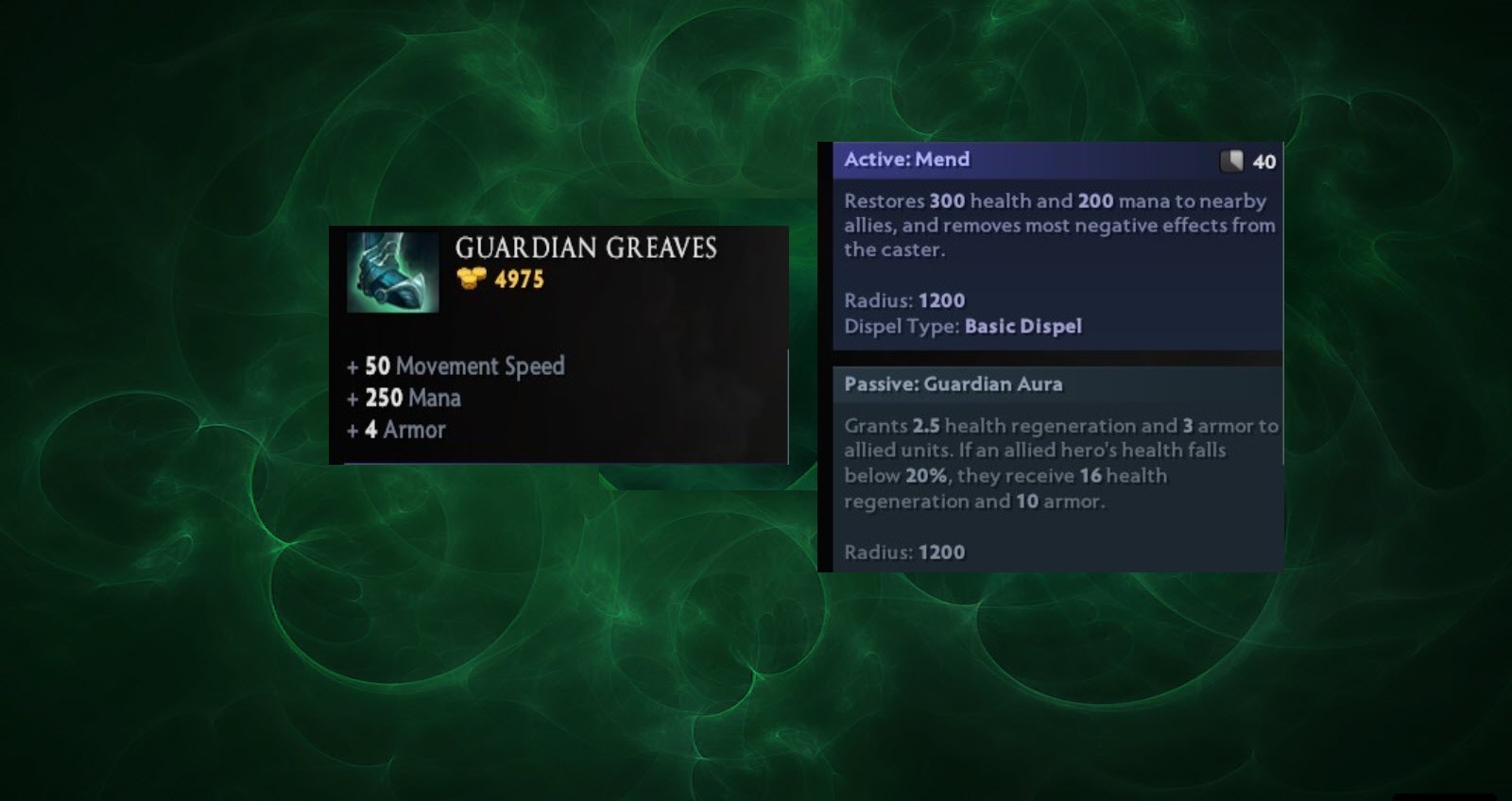 Dota2 greaves item