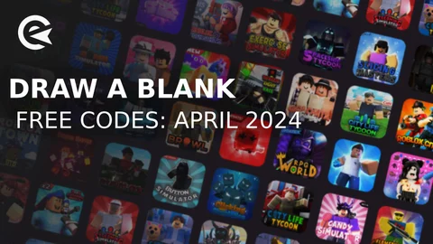 Draw a blank codes april 2024