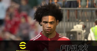 E Football 2022 Fifa 22 Grafikvergleich Thumbnail