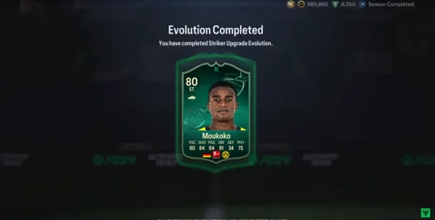 Ea fc evolution completed