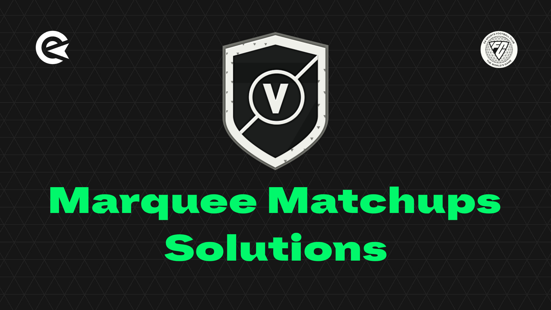 EA FC 24 Marquee Matchups