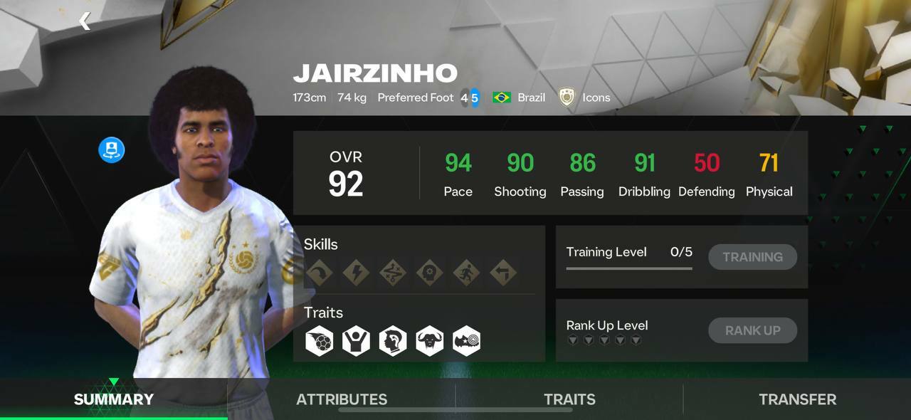 ea fc mobile jairzinho