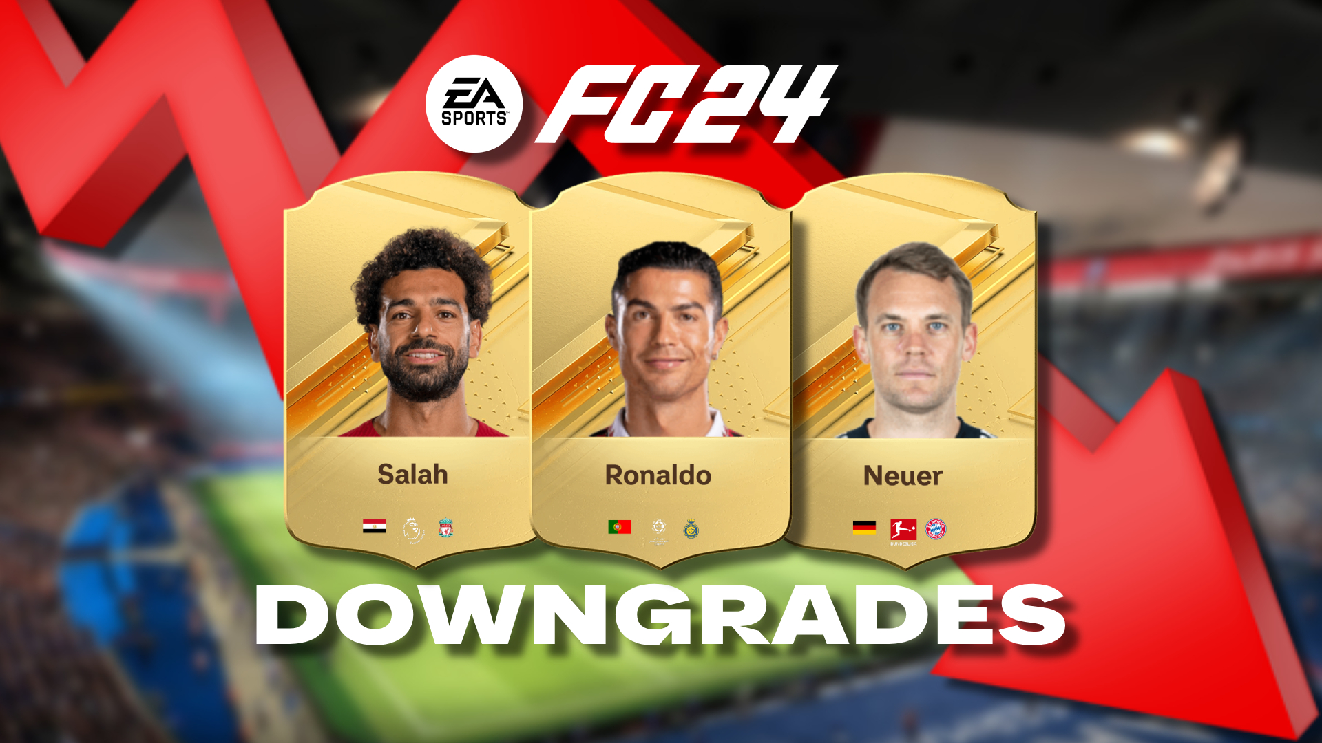 EA FC Rating Downgrades