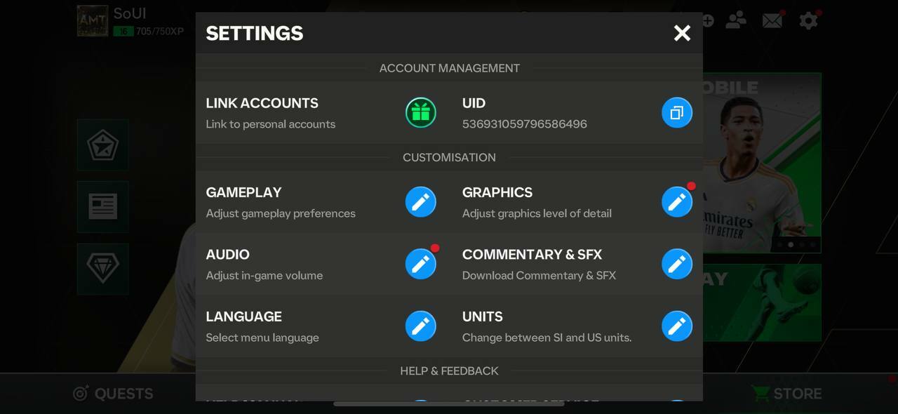 Ea sports fc mobile best gameplay settings