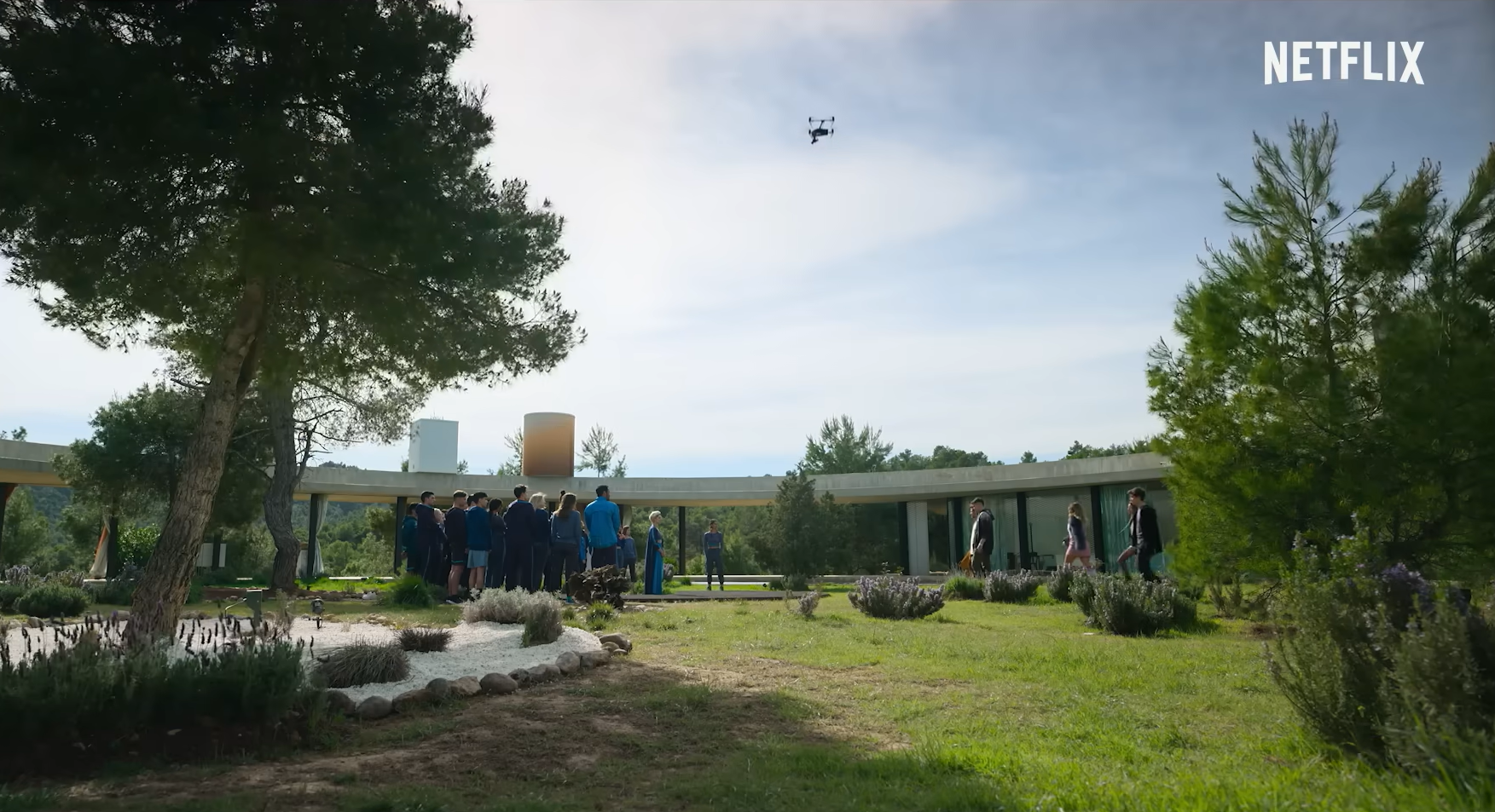 The garden area in Welcome To Eden