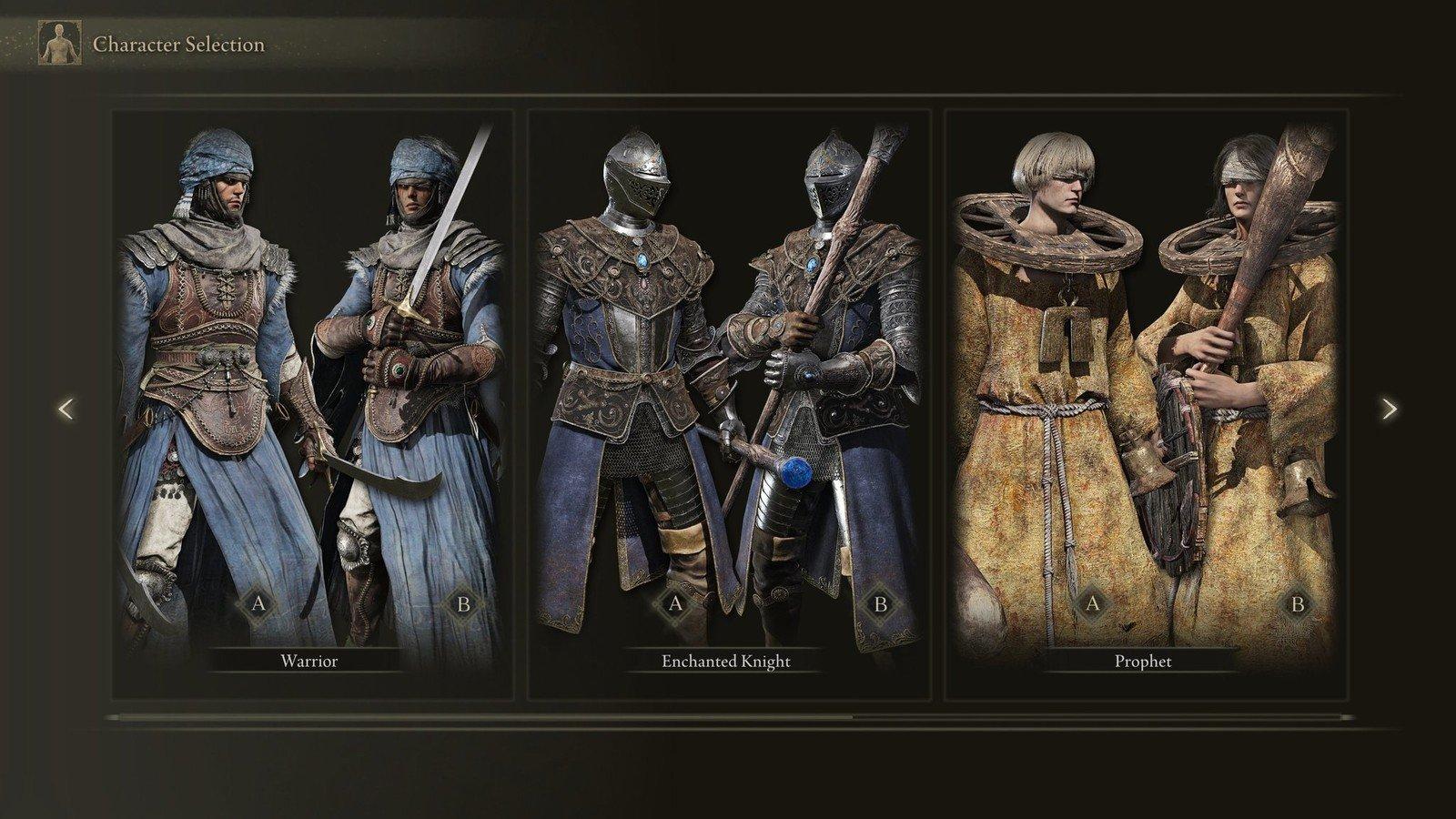 Elden ring classes