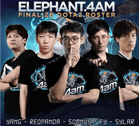 Elephant 4am roster dota 2