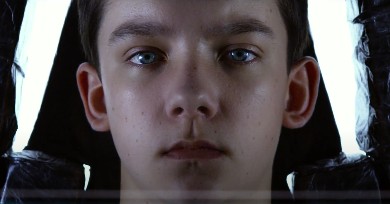 Ender from ender's game face closeup