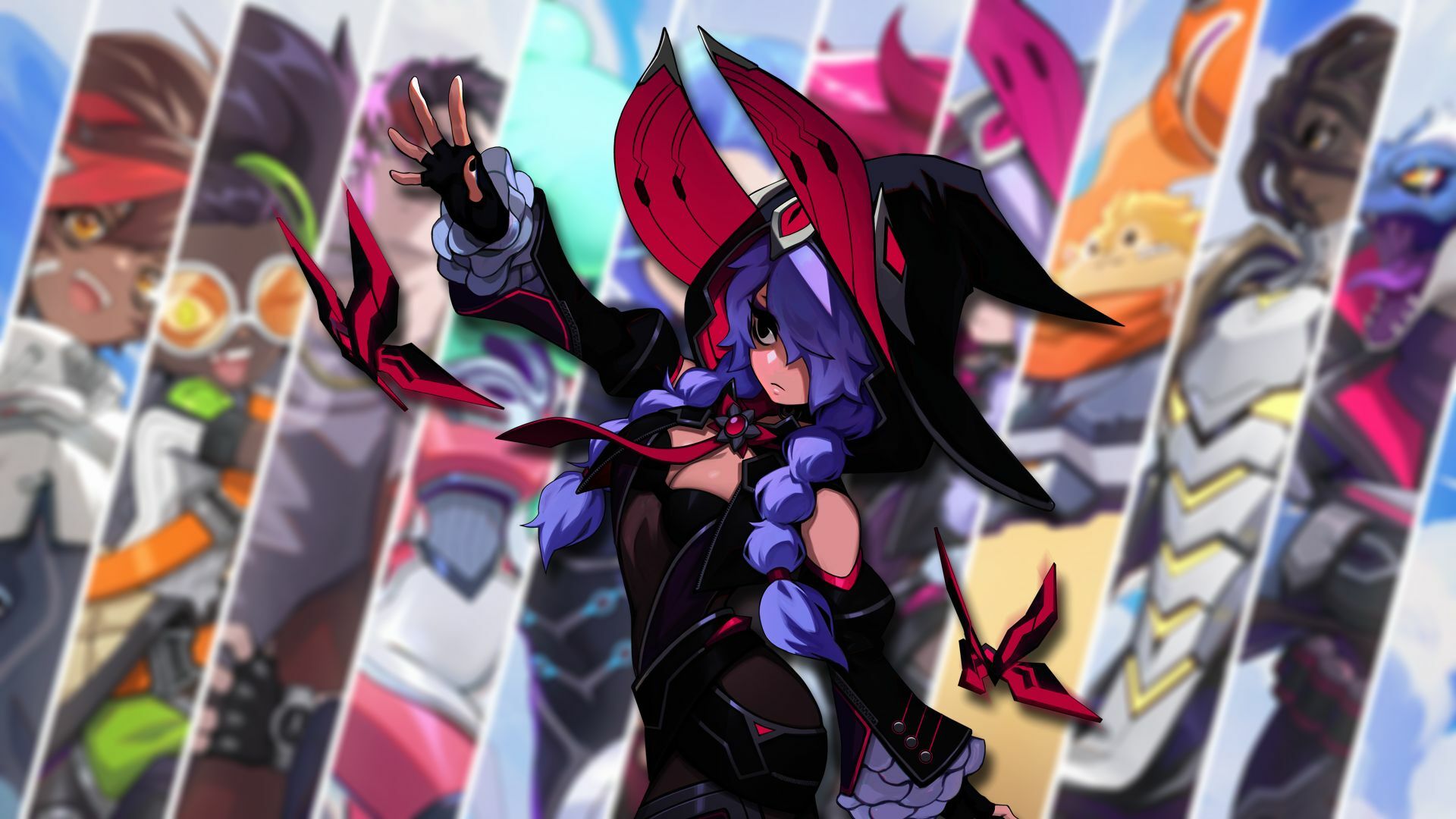 Era character art omega strikers