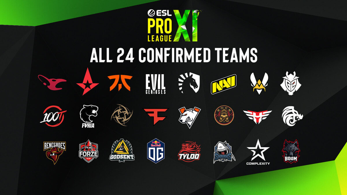 Esl pro league season 11 team list