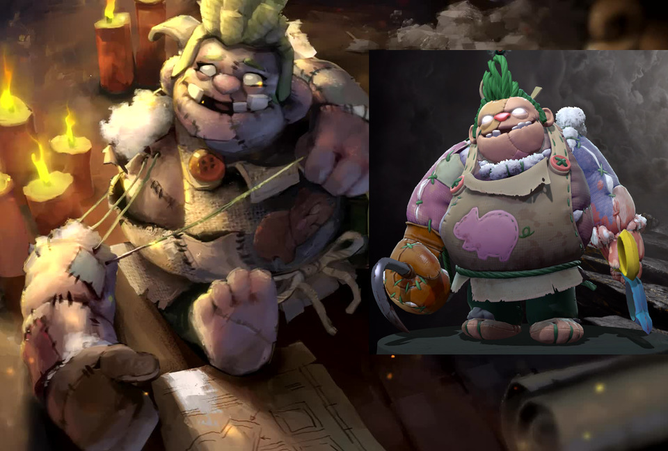 Dota 2 Toy Butcher Pudge expectations reality