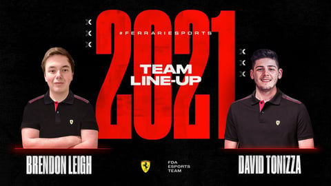 F1 esports series 2021 ferrari