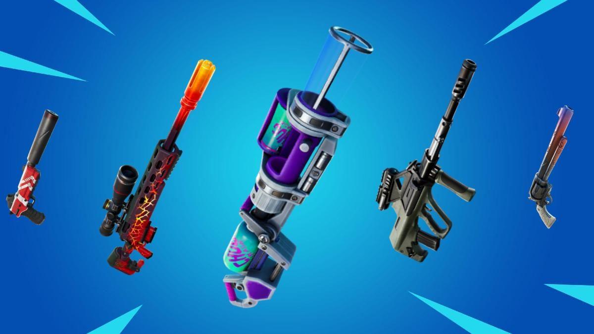 Featured fortnite all exotics and mythics weapons chapter 2 season 8