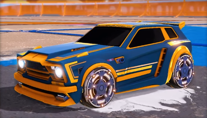 Fennec stripes decal rocket league