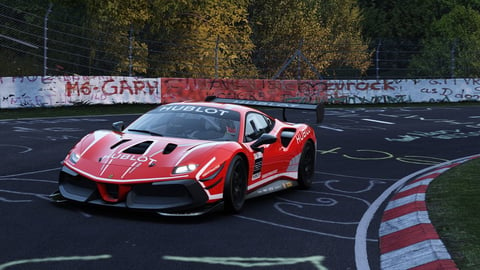 Ferrari hublot esports challenge nordschleife