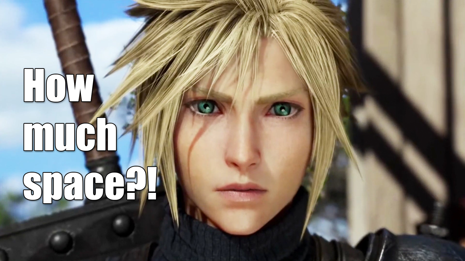 Ff7 how much space