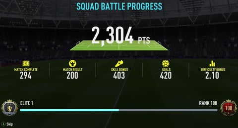 Fifa 20 fut squad battles progress