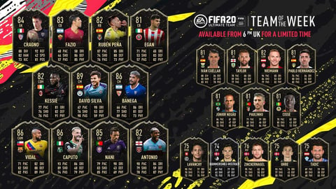 Fifa 20 totw 41