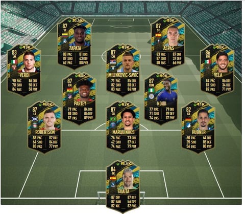 Fifa 20 totw moments team 3