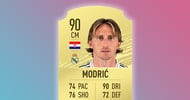 Fifa 2020 top ratings modric