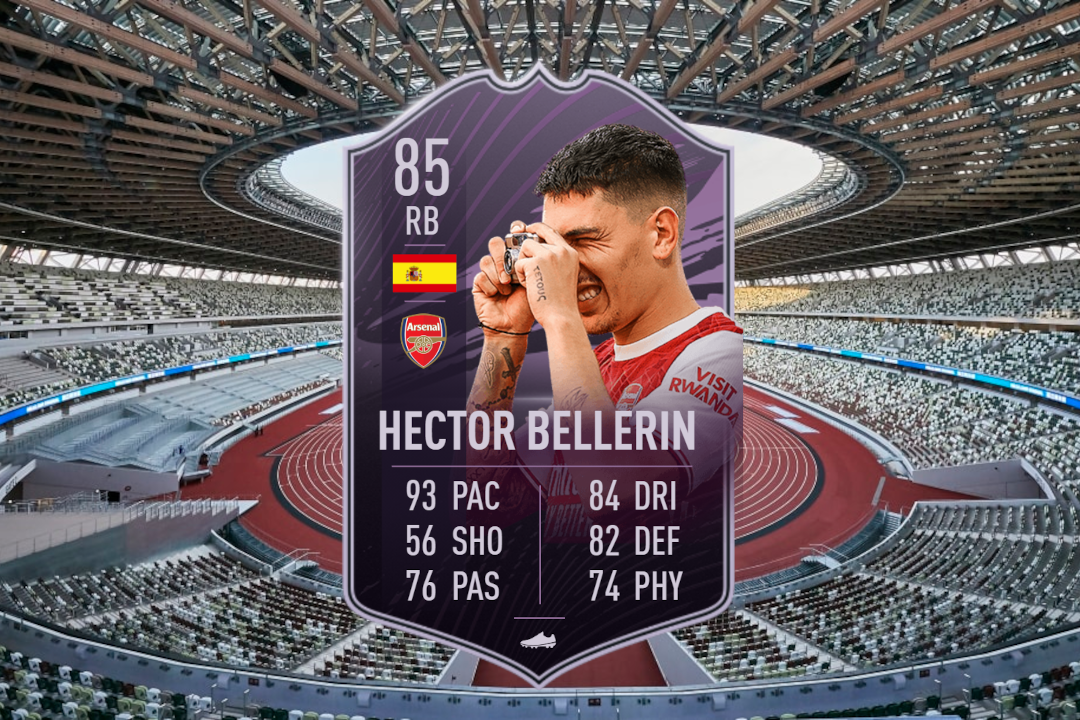Fifa 21 coolest cards bellerin