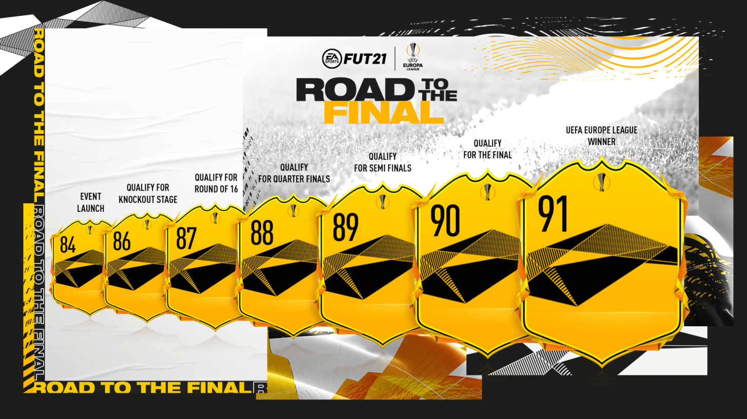 FIFA 21 UEL Live RTTF-Karten Upgrades