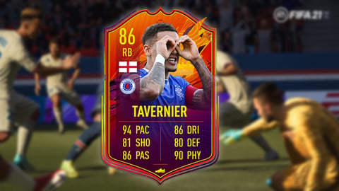 Fifa 21 fut headliners james tavernier sbc