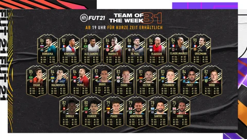 Fifa 21 fut totw 31