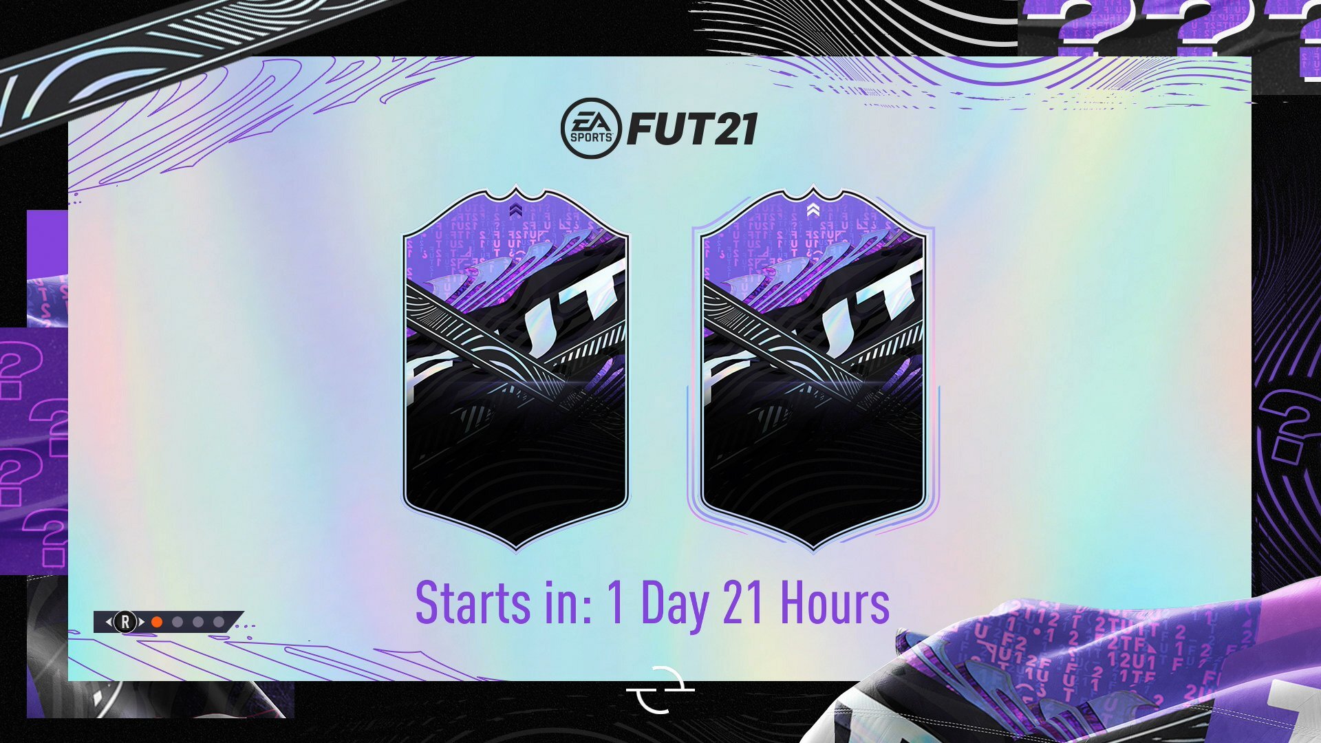 FIFA 21 What If card design