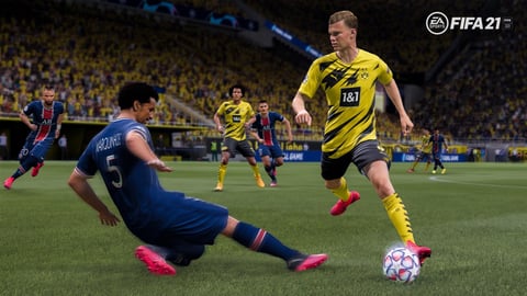 Fifa 21 gameplay haaland