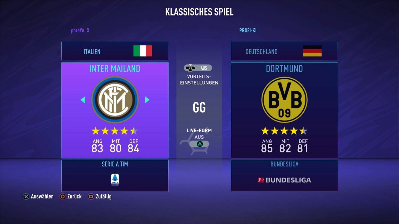 Fifa 21 inter mailand ratings